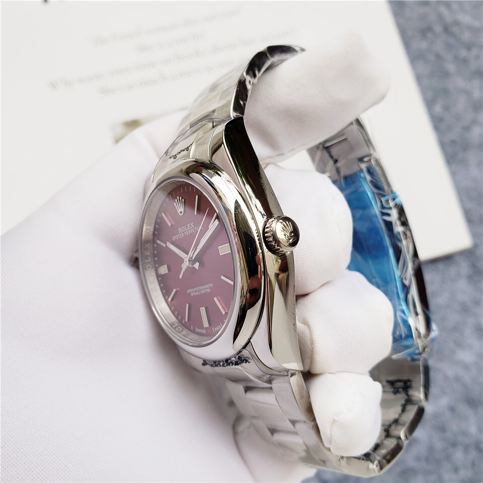 Women's Automatic Mechanical Watch 904L Stainless Steel37mm-RLX273