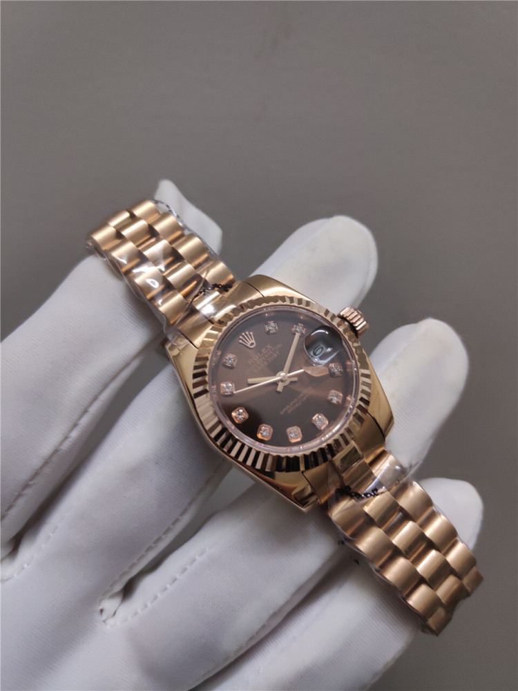Women's Automatic Mechanical Watch 904L Stainless Steel28mm-RLX235