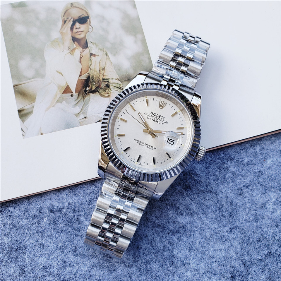 Women's Automatic Mechanical Watch 904L Stainless Steel36mm-RLX303