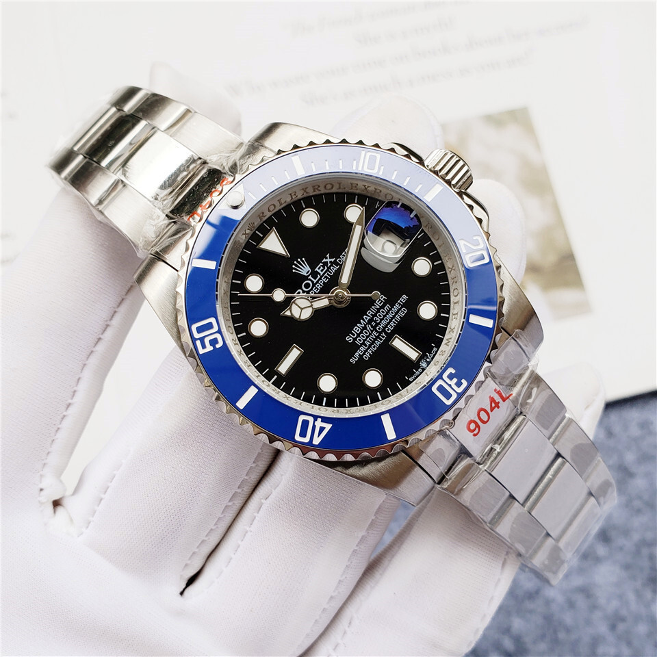 Men's automatic mechanical watch 904L - stainless steel material - 40mm - RLX296