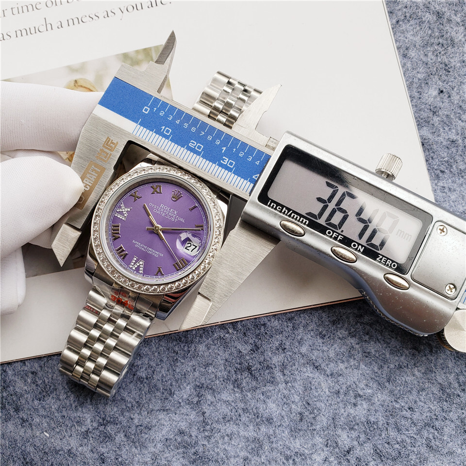 Women's Automatic Mechanical Watch 904L Stainless Steel36mm-RLX271