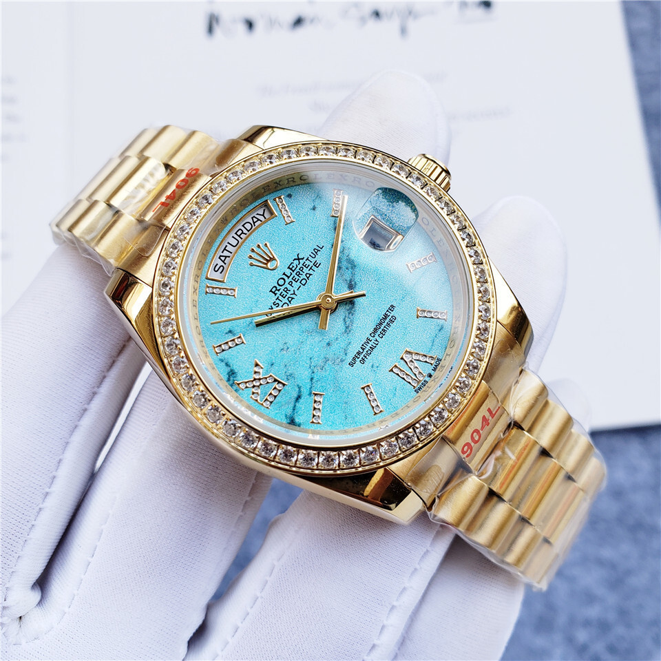 Women's Automatic Mechanical Watch 904L Stainless Steel36mm-RLX259