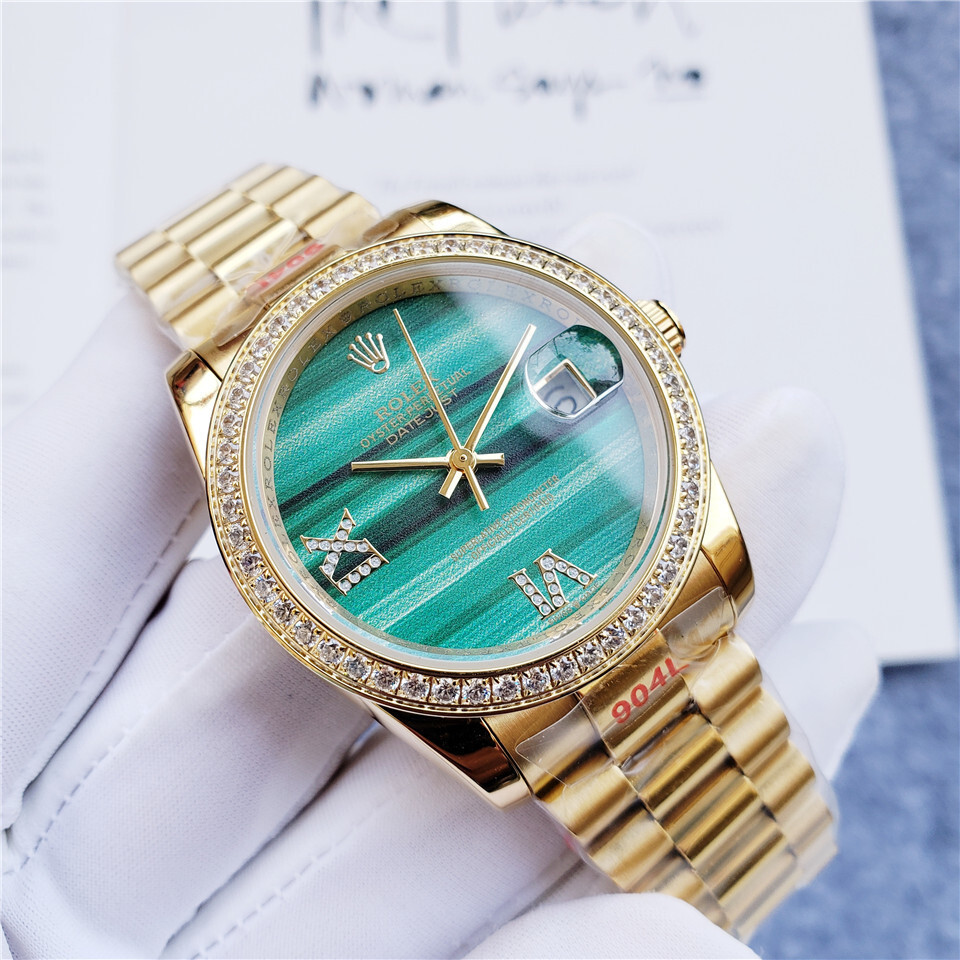 Women's Automatic Mechanical Watch 904L Stainless Steel36mm-RLX260