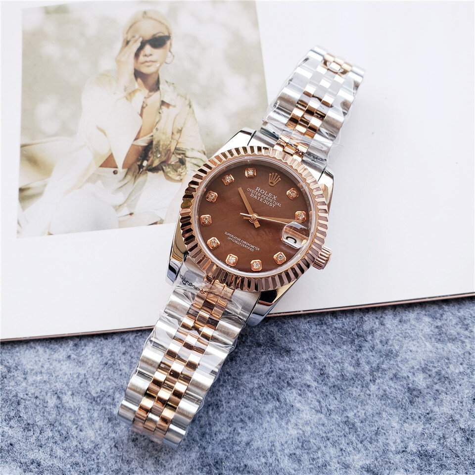 Women's Automatic Mechanical Watch 904L Stainless Steel31mm-RLX253
