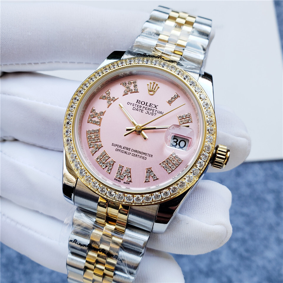 Women's Automatic Mechanical Watch 904L Stainless Steel36mm-RLX255