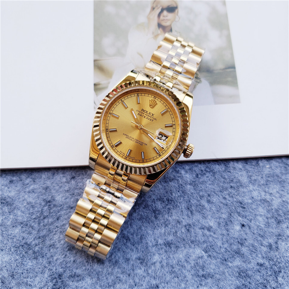 Women's Automatic Mechanical Watch 904L Stainless Steel36mm-RLX228