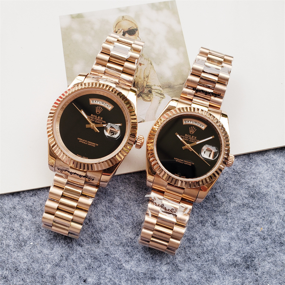 Men's automatic mechanical watch 904L - stainless steel material - 36-40mm - RLX318