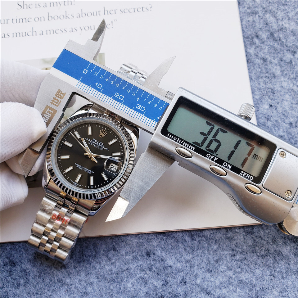 Women's Automatic Mechanical Watch 904L Stainless Steel36mm-RLX279