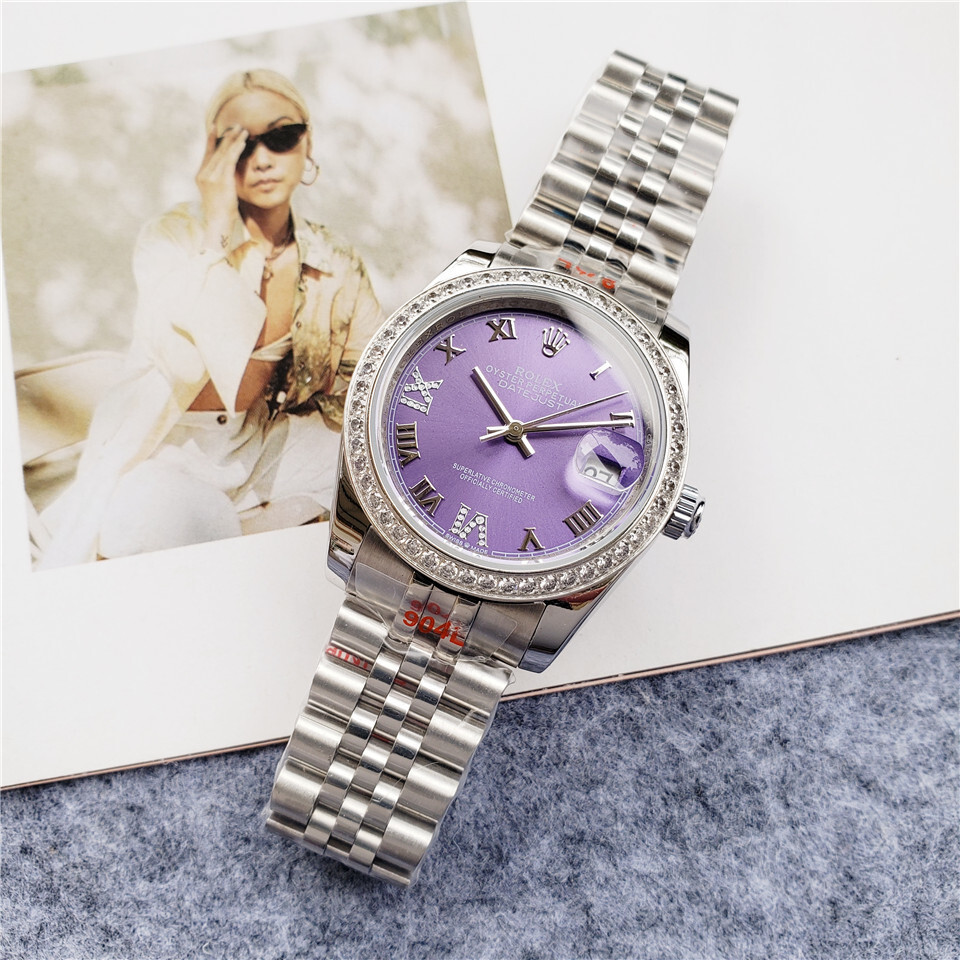 Women's Automatic Mechanical Watch 904L Stainless Steel36mm-RLX271