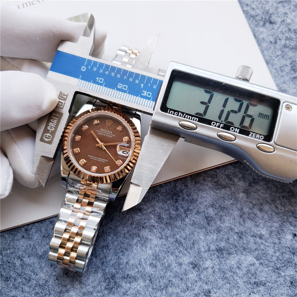 Women's Automatic Mechanical Watch 904L Stainless Steel31mm-RLX253
