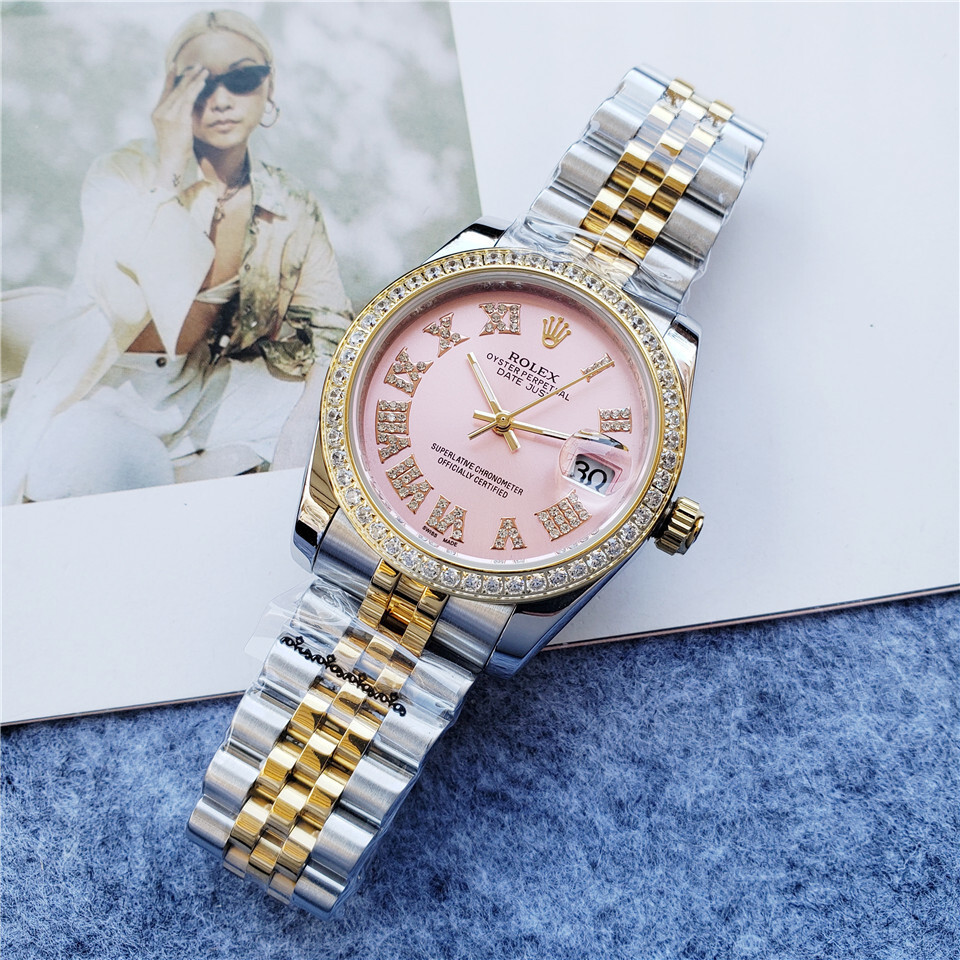 Women's Automatic Mechanical Watch 904L Stainless Steel36mm-RLX255