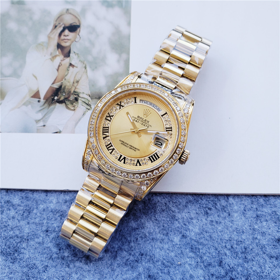 Women's Automatic Mechanical Watch 904L Stainless Steel36mm-RLX240
