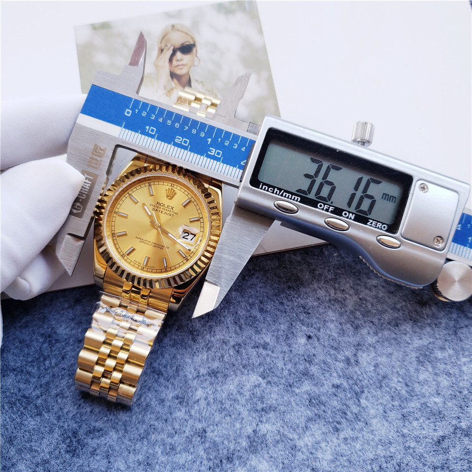 Women's Automatic Mechanical Watch 904L Stainless Steel36mm-RLX228