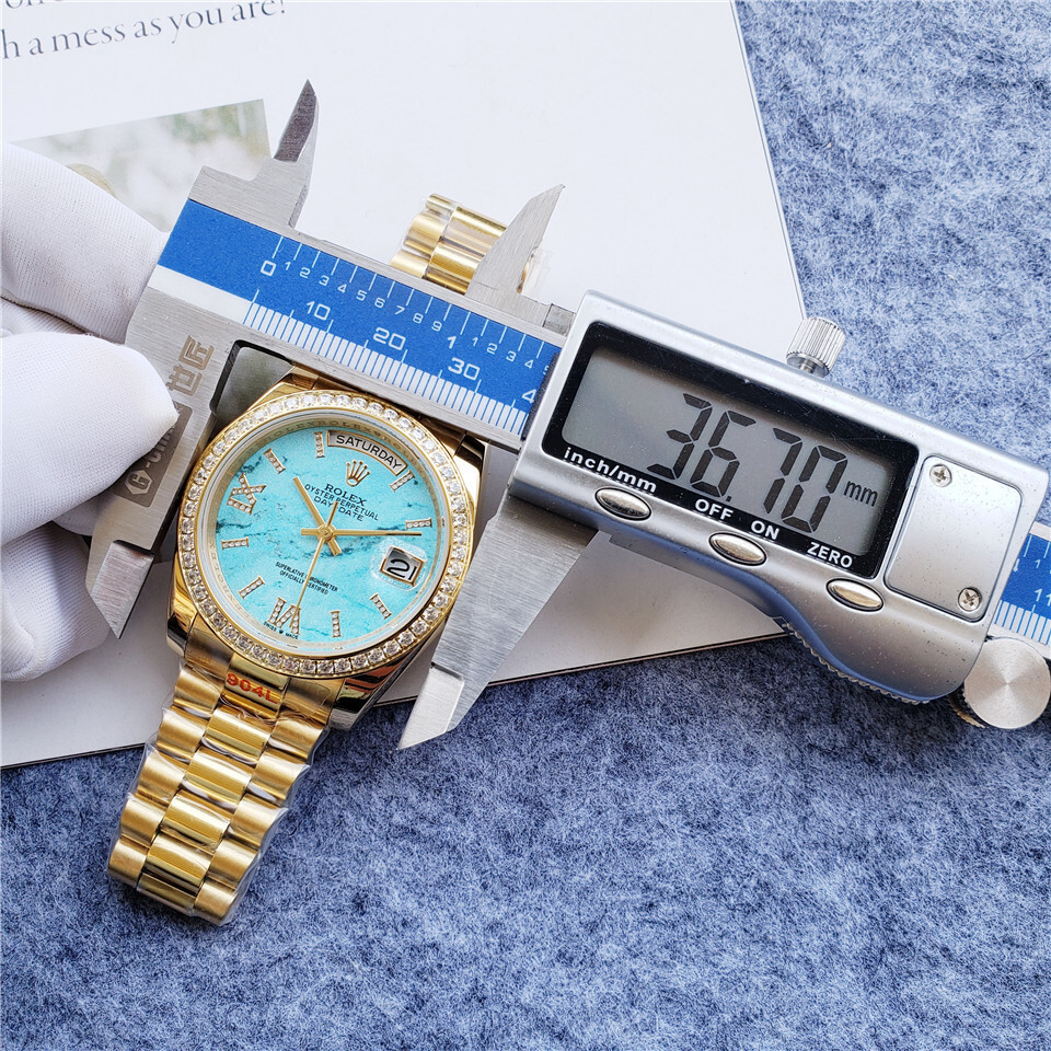 Women's Automatic Mechanical Watch 904L Stainless Steel36mm-RLX259