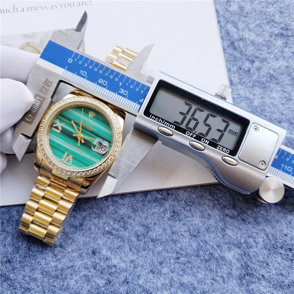 Women's Automatic Mechanical Watch 904L Stainless Steel36mm-RLX260