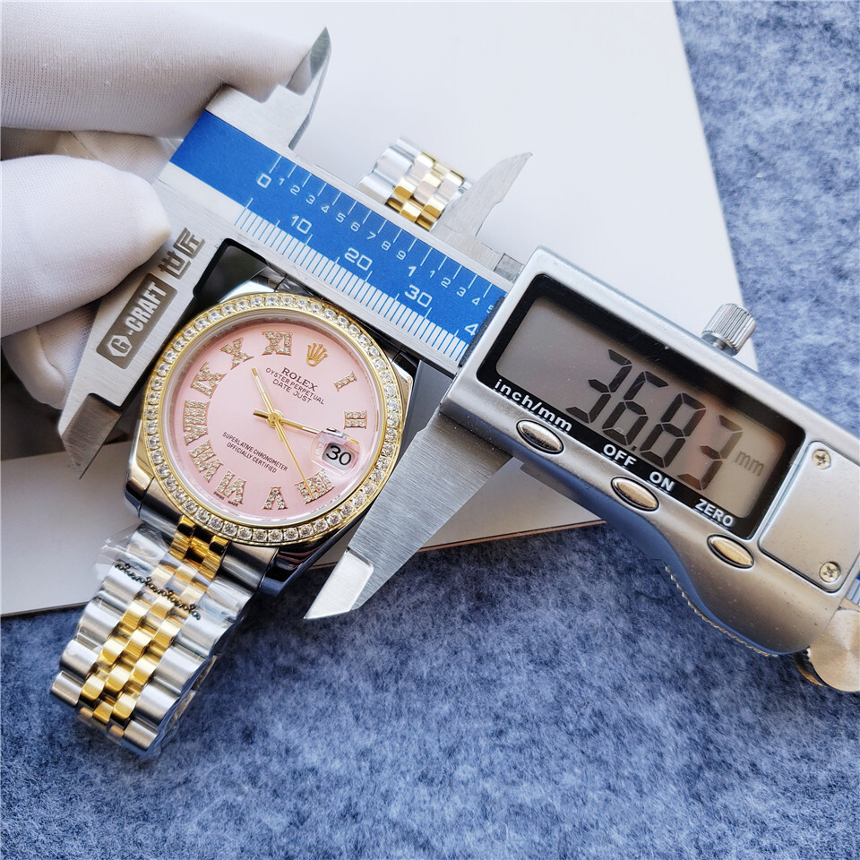 Women's Automatic Mechanical Watch 904L Stainless Steel36mm-RLX255