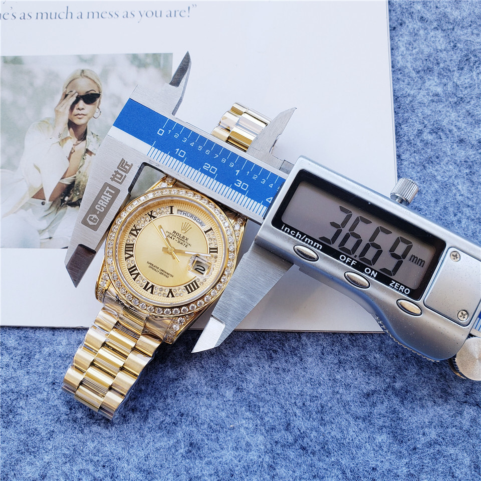 Women's Automatic Mechanical Watch 904L Stainless Steel36mm-RLX240