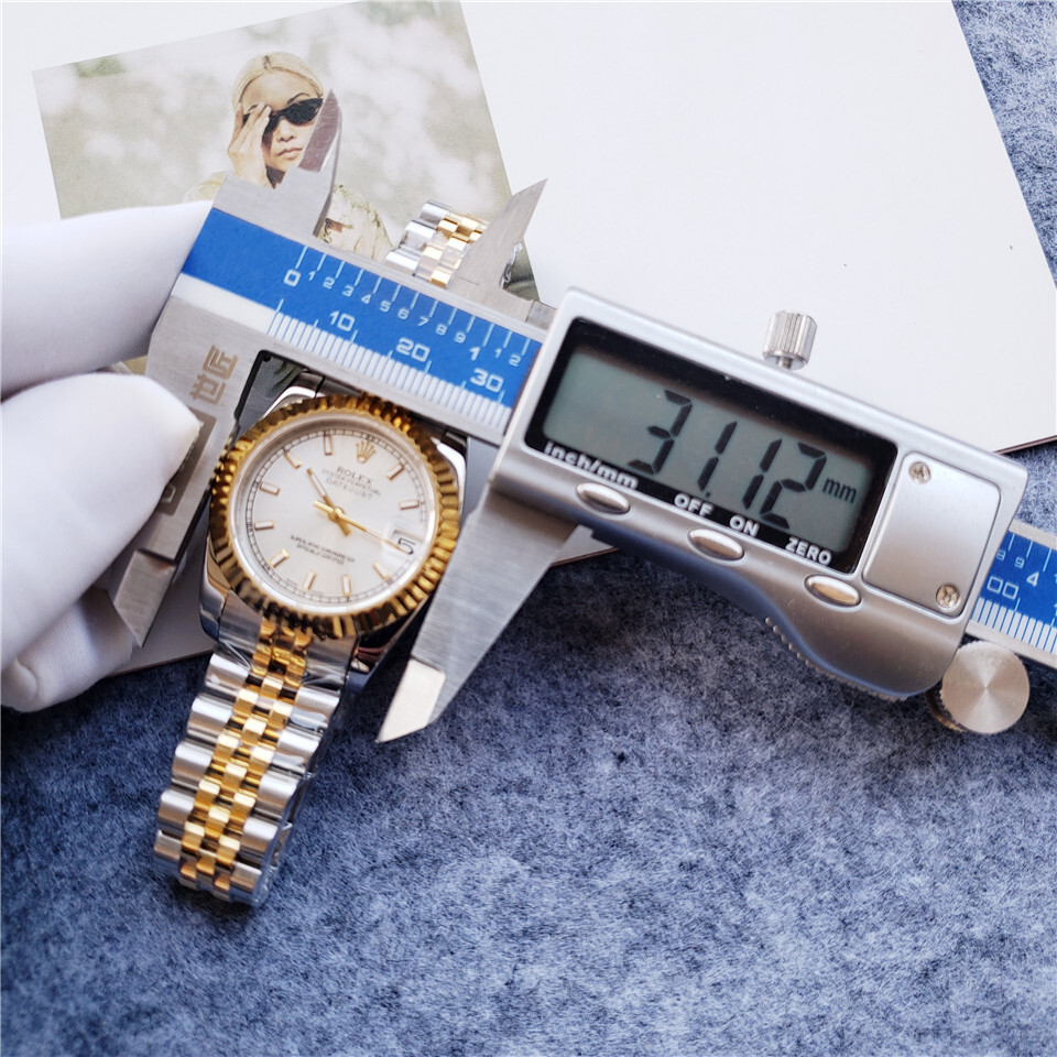 Women's Automatic Mechanical Watch 904L Stainless Steel31mm-RLX227