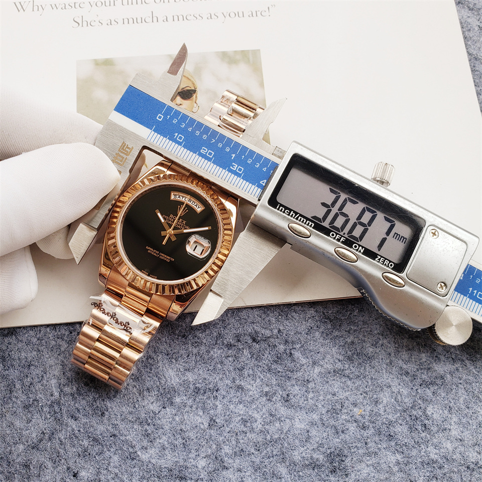 Men's automatic mechanical watch 904L - stainless steel material - 36-40mm - RLX318