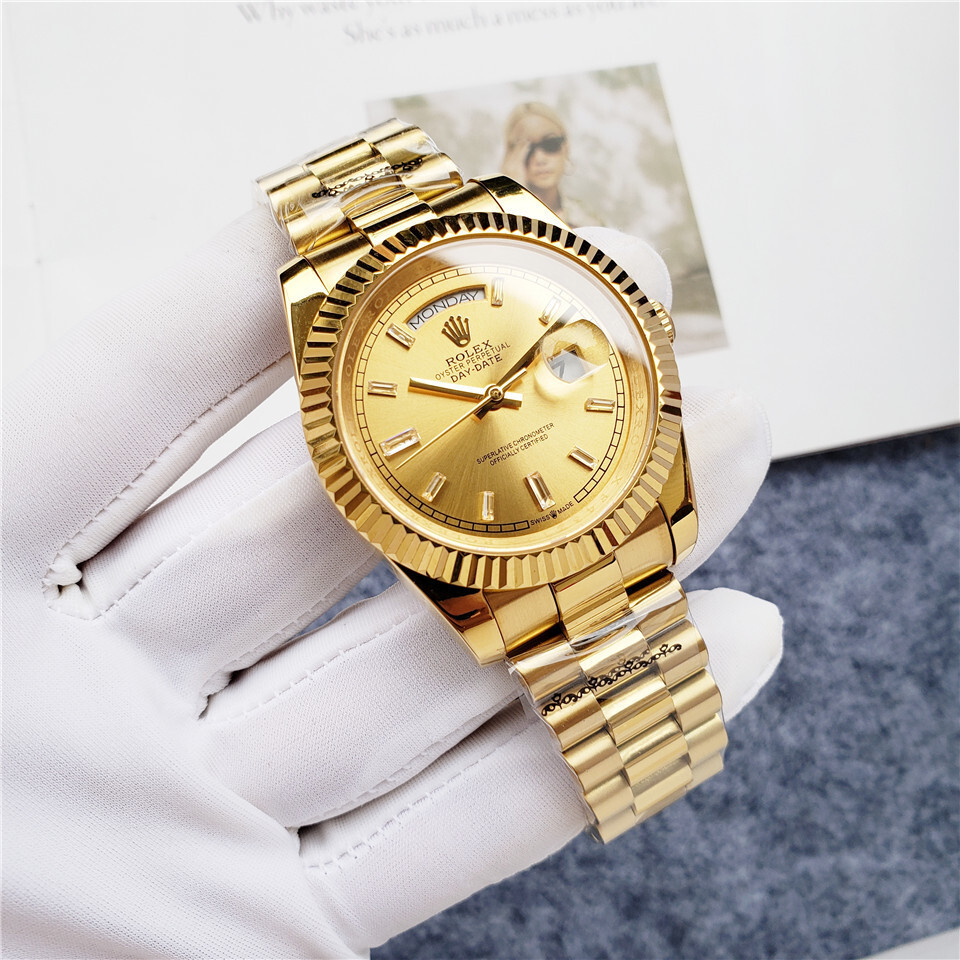 Men's automatic mechanical watch 904L - stainless steel material - 40mm - RLX298
