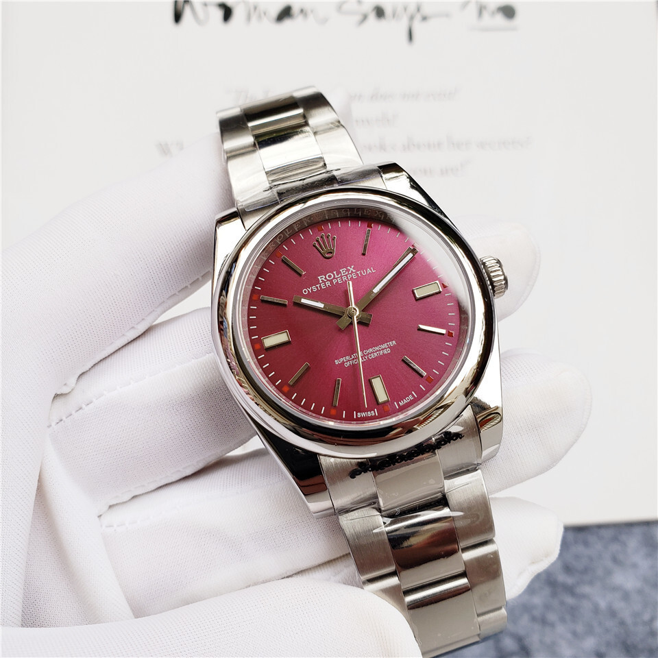 Women's Automatic Mechanical Watch 904L Stainless Steel37mm-RLX273