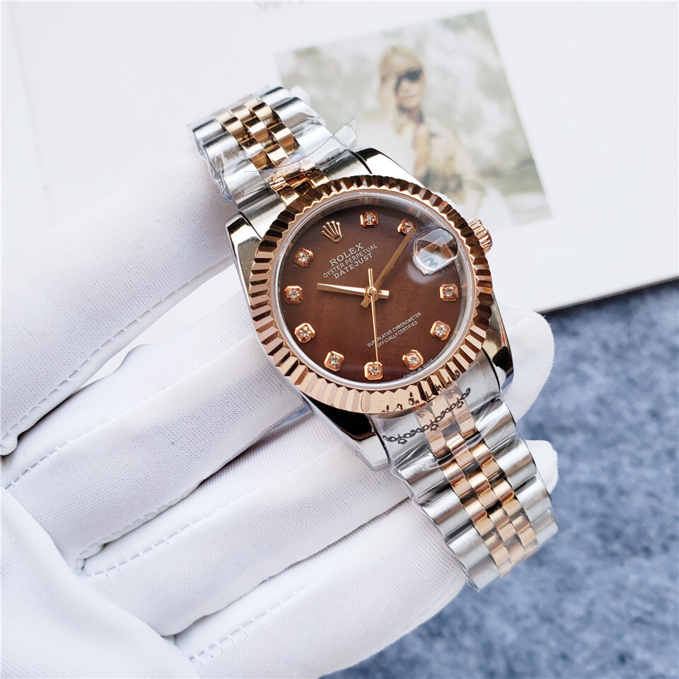 Women's Automatic Mechanical Watch 904L Stainless Steel31mm-RLX253