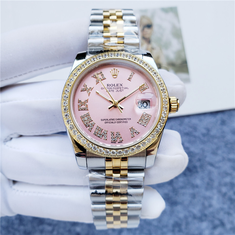 Women's Automatic Mechanical Watch 904L Stainless Steel36mm-RLX255