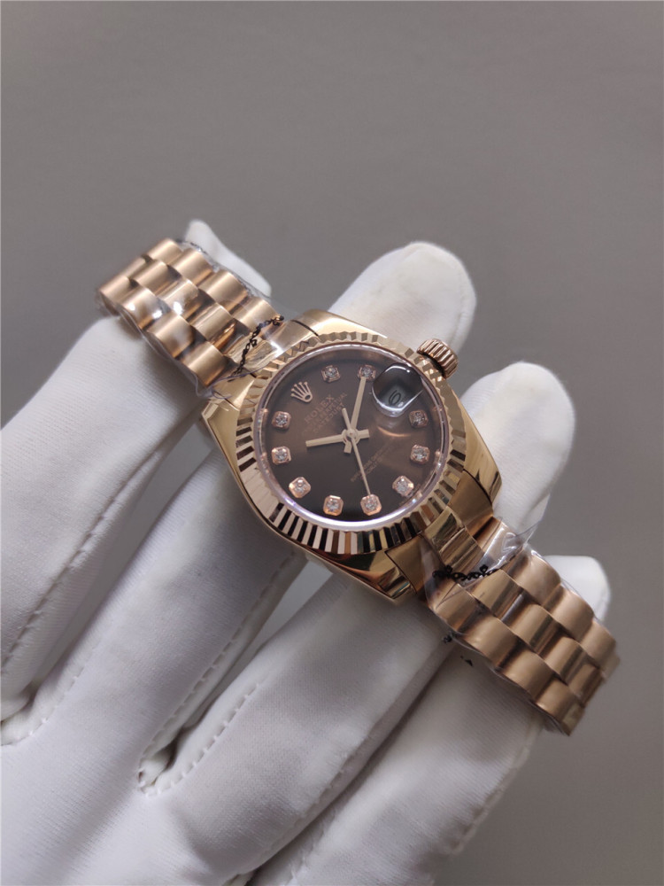 Women's Automatic Mechanical Watch 904L Stainless Steel28mm-RLX235