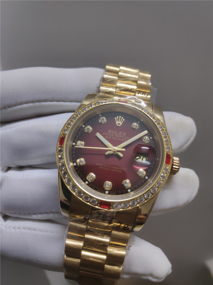 Women's Automatic Mechanical Watch 904L Stainless Steel36mm-RLX237