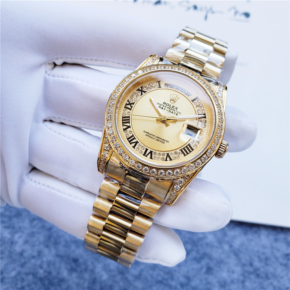 Women's Automatic Mechanical Watch 904L Stainless Steel36mm-RLX240