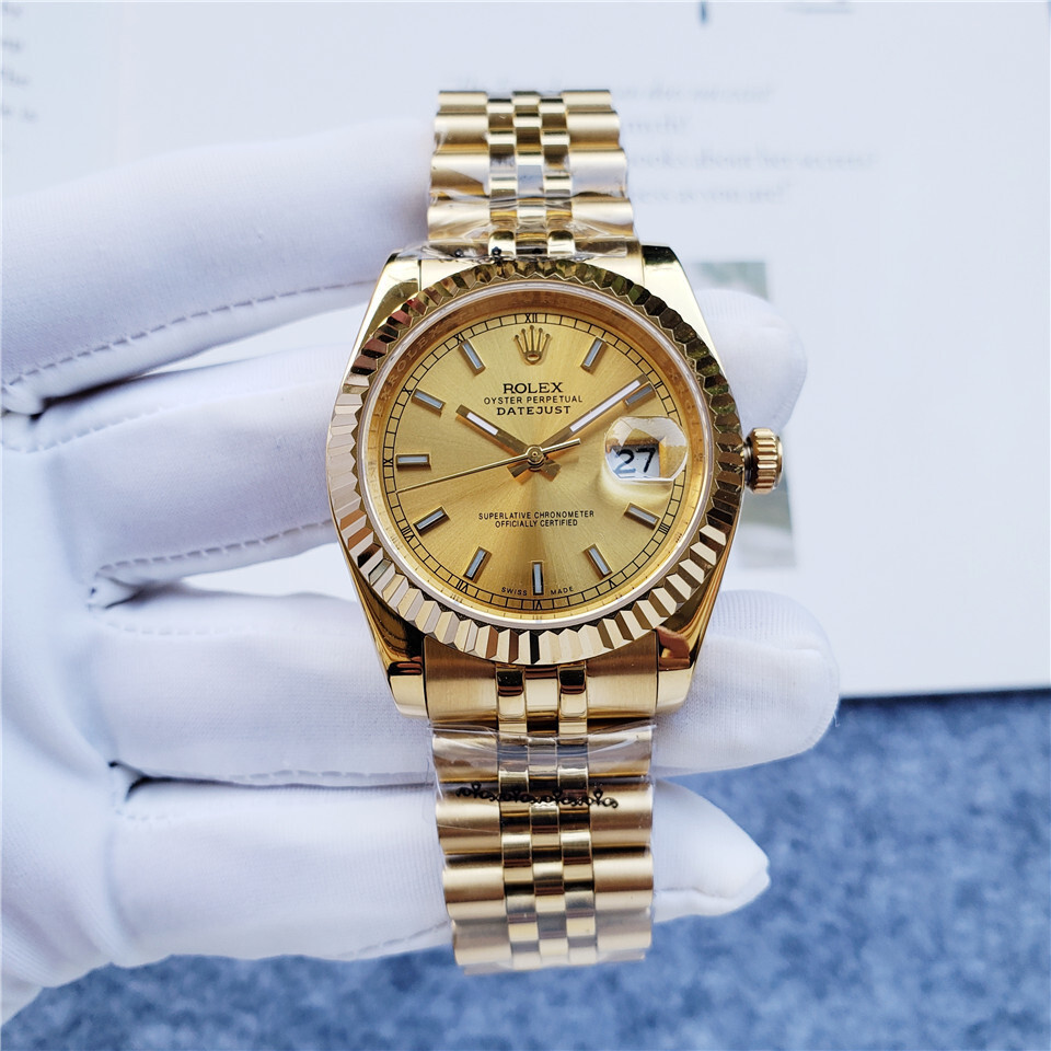 Women's Automatic Mechanical Watch 904L Stainless Steel36mm-RLX228