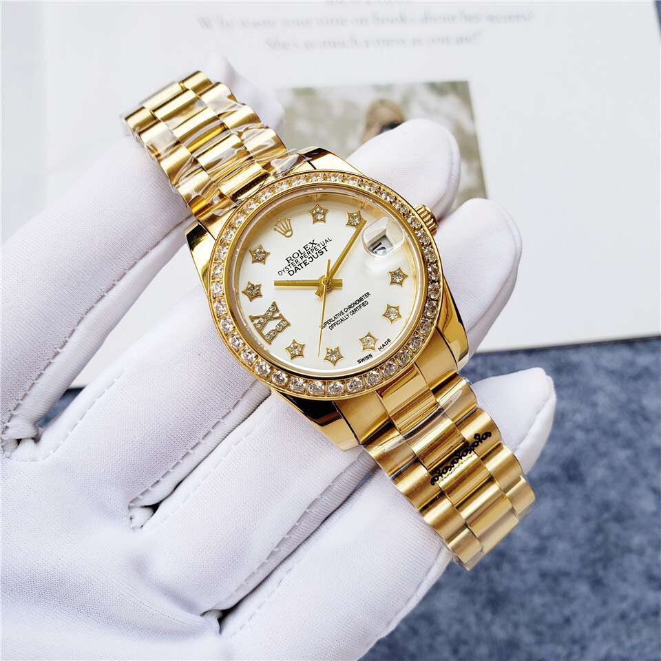 Women's Automatic Mechanical Watch 904L Stainless Steel31mm-RLX199