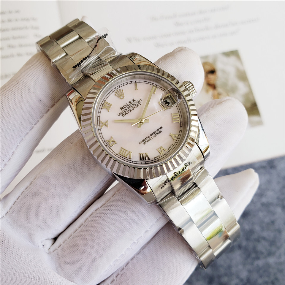 Women's Automatic Mechanical Watch 904L Stainless Steel31mm-RLX193