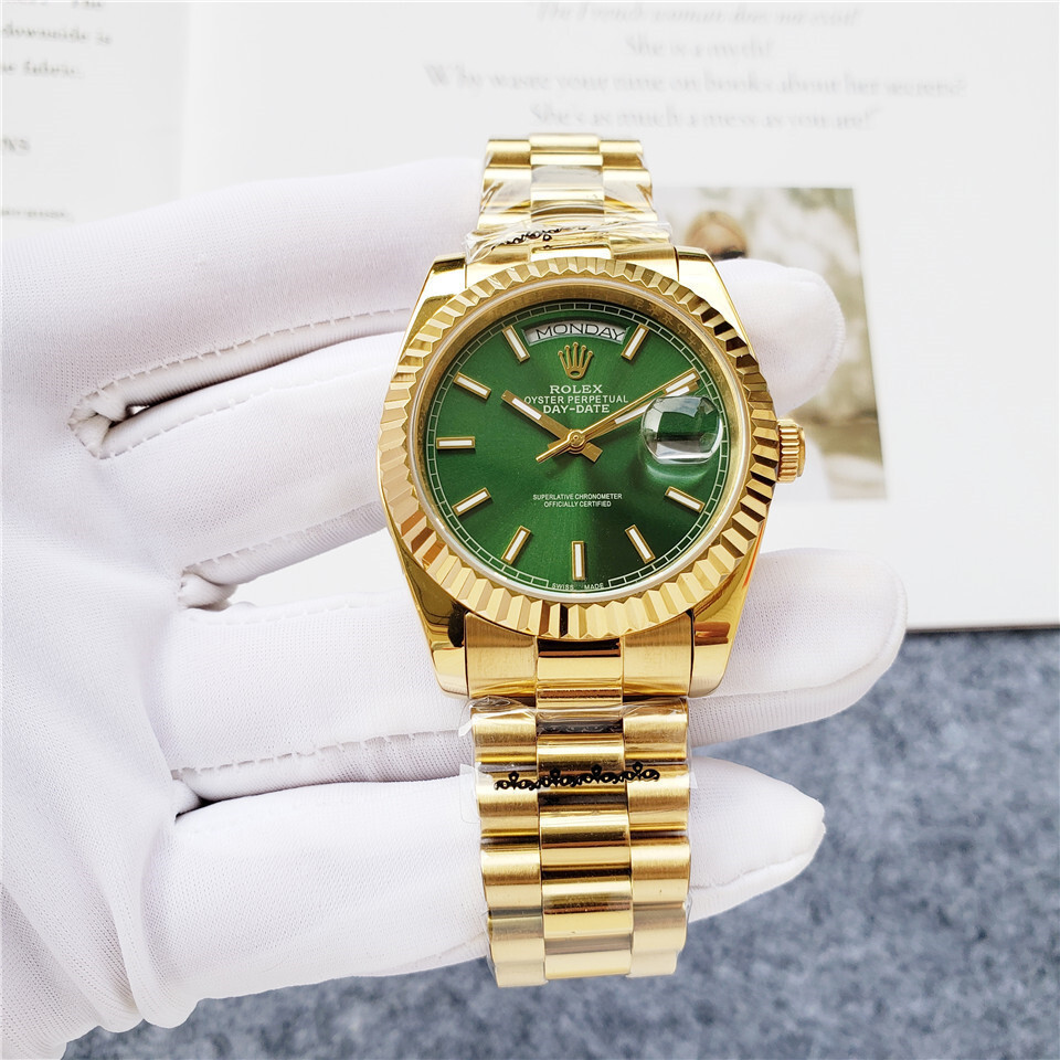 Women's Automatic Mechanical Watch 904L Stainless Steel36mm-RLX174