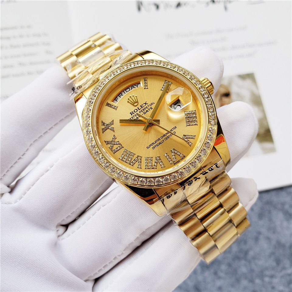 Women's Automatic Mechanical Watch 904L Stainless Steel36mm-RLX175