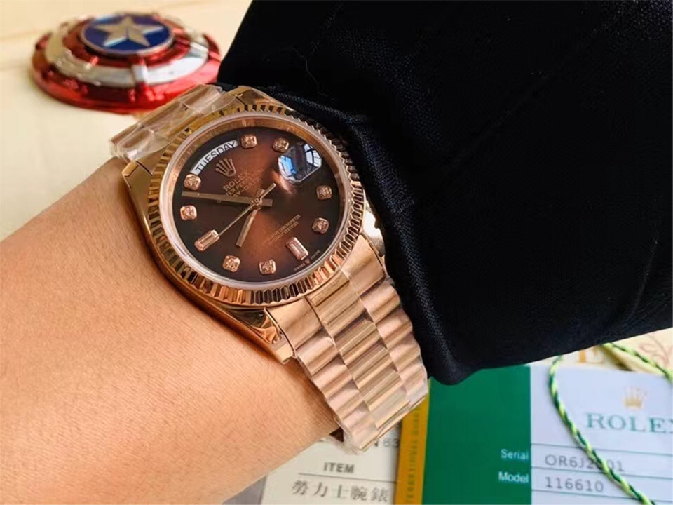 Women's Automatic Mechanical Watch 904L Stainless Steel36mm-RLX177