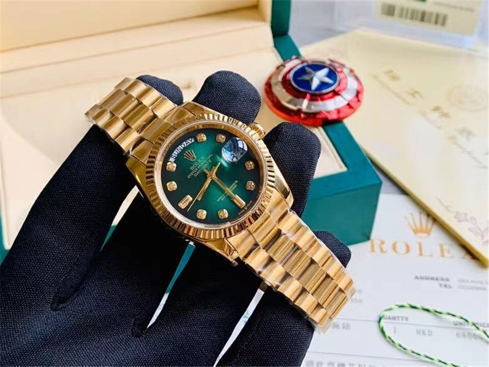 Women's Automatic Mechanical Watch 904L Stainless Steel36mm-RLX177