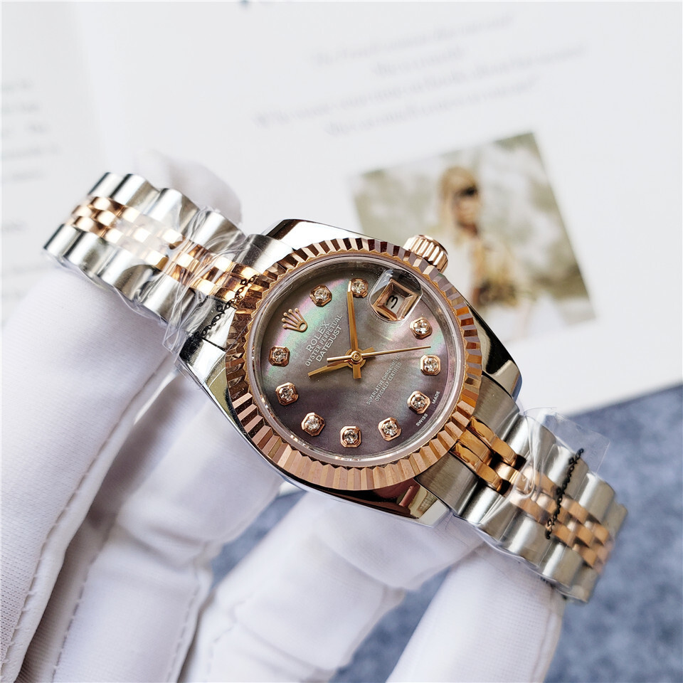 Women's Automatic Mechanical Watch 904L Stainless Steel26mm-RLX202