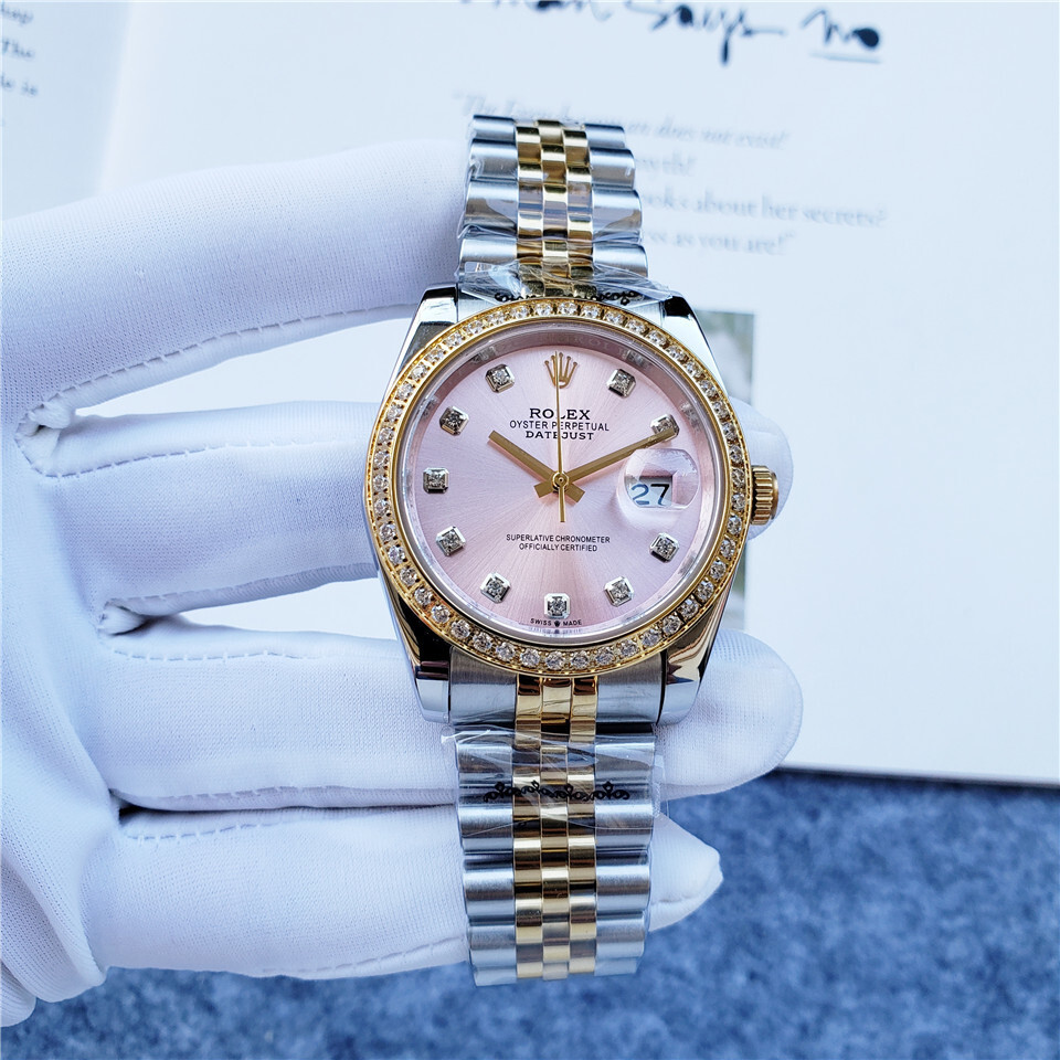 Women's Automatic Mechanical Watch 904L Stainless Steel36mm-RLX207