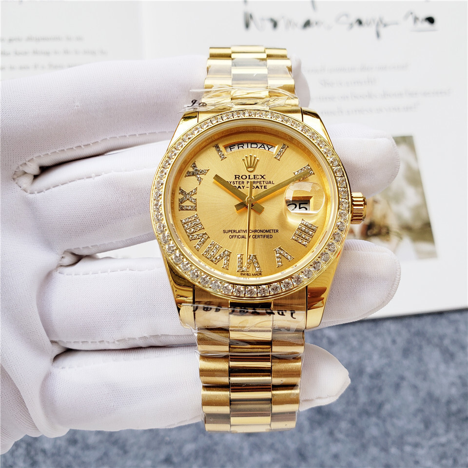 Women's Automatic Mechanical Watch 904L Stainless Steel36mm-RLX175