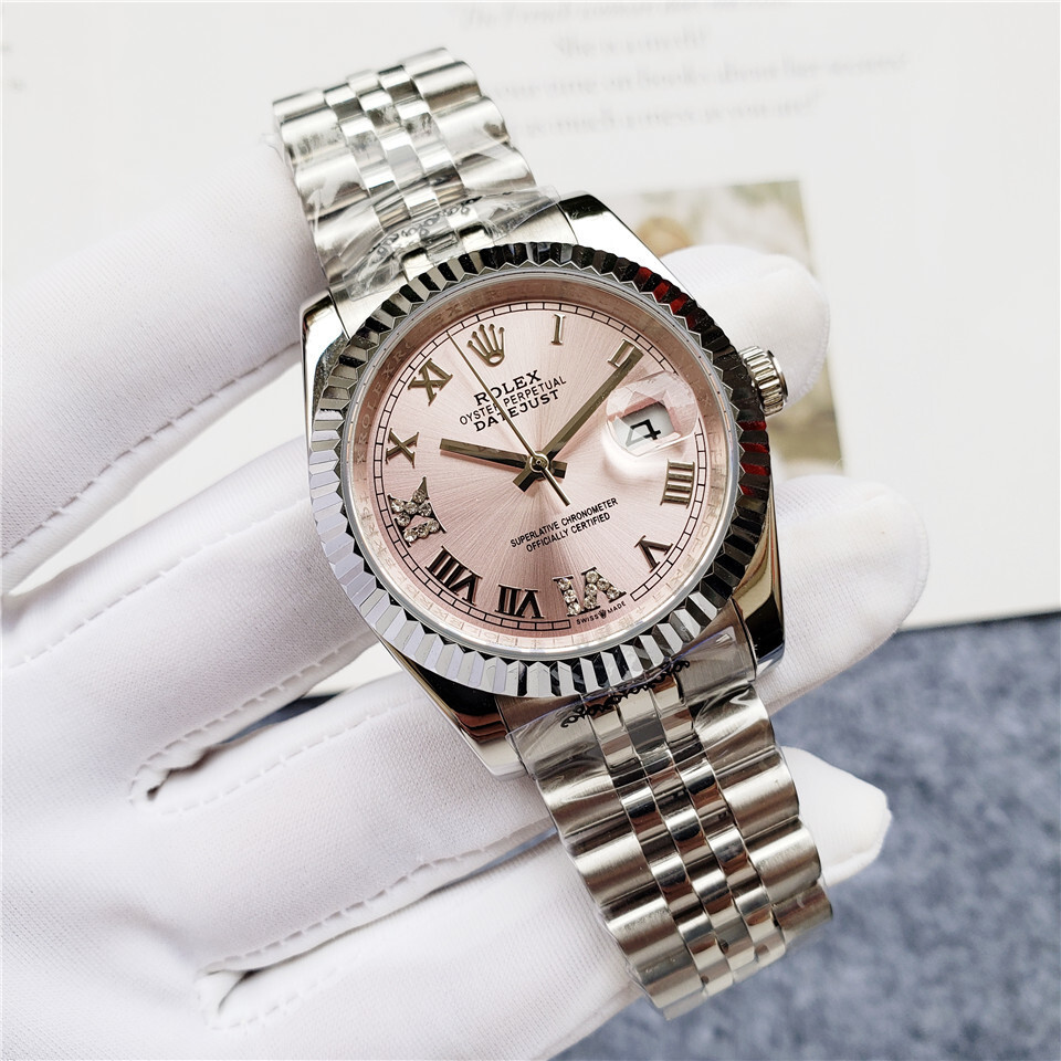 Women's Automatic Mechanical Watch 904L Stainless Steel36mm-RLX215