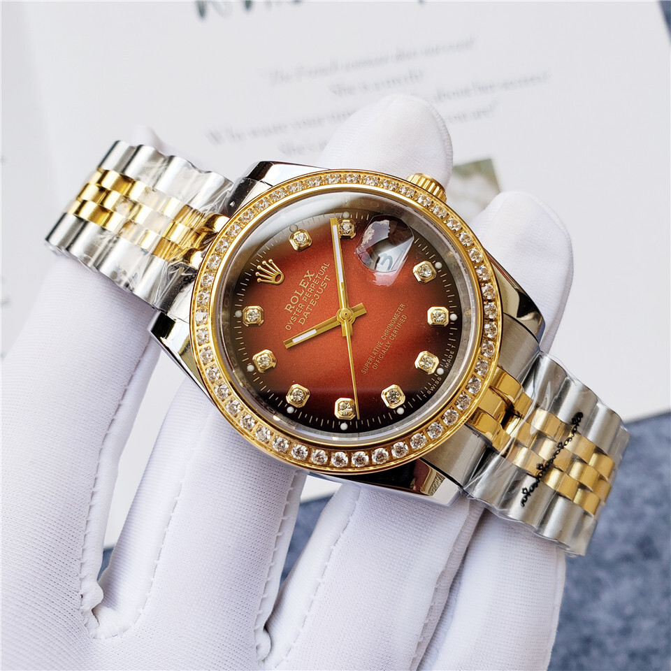 Women's Automatic Mechanical Watch 904L Stainless Steel36mm-RLX201