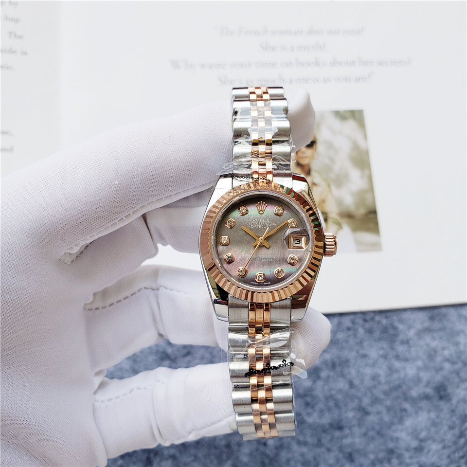 Women's Automatic Mechanical Watch 904L Stainless Steel26mm-RLX202