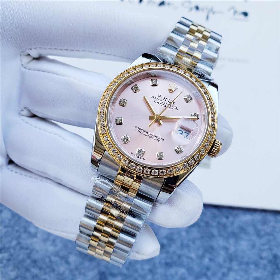 Women's Automatic Mechanical Watch 904L Stainless Steel36mm-RLX207