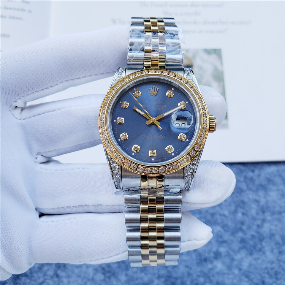 Women's Automatic Mechanical Watch 904L Stainless Steel36mm-RLX196