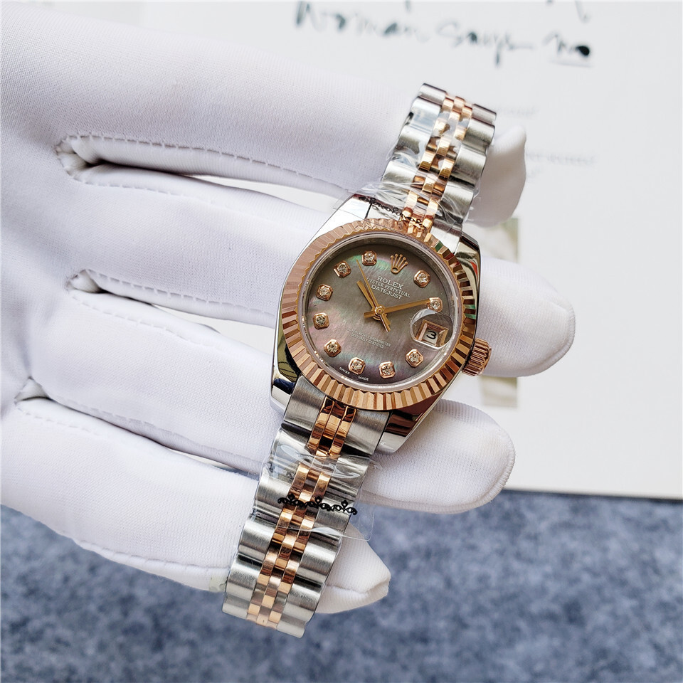 Women's Automatic Mechanical Watch 904L Stainless Steel26mm-RLX202