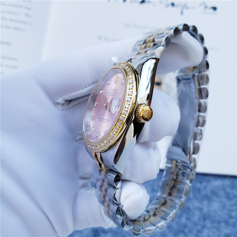 Women's Automatic Mechanical Watch 904L Stainless Steel36mm-RLX207