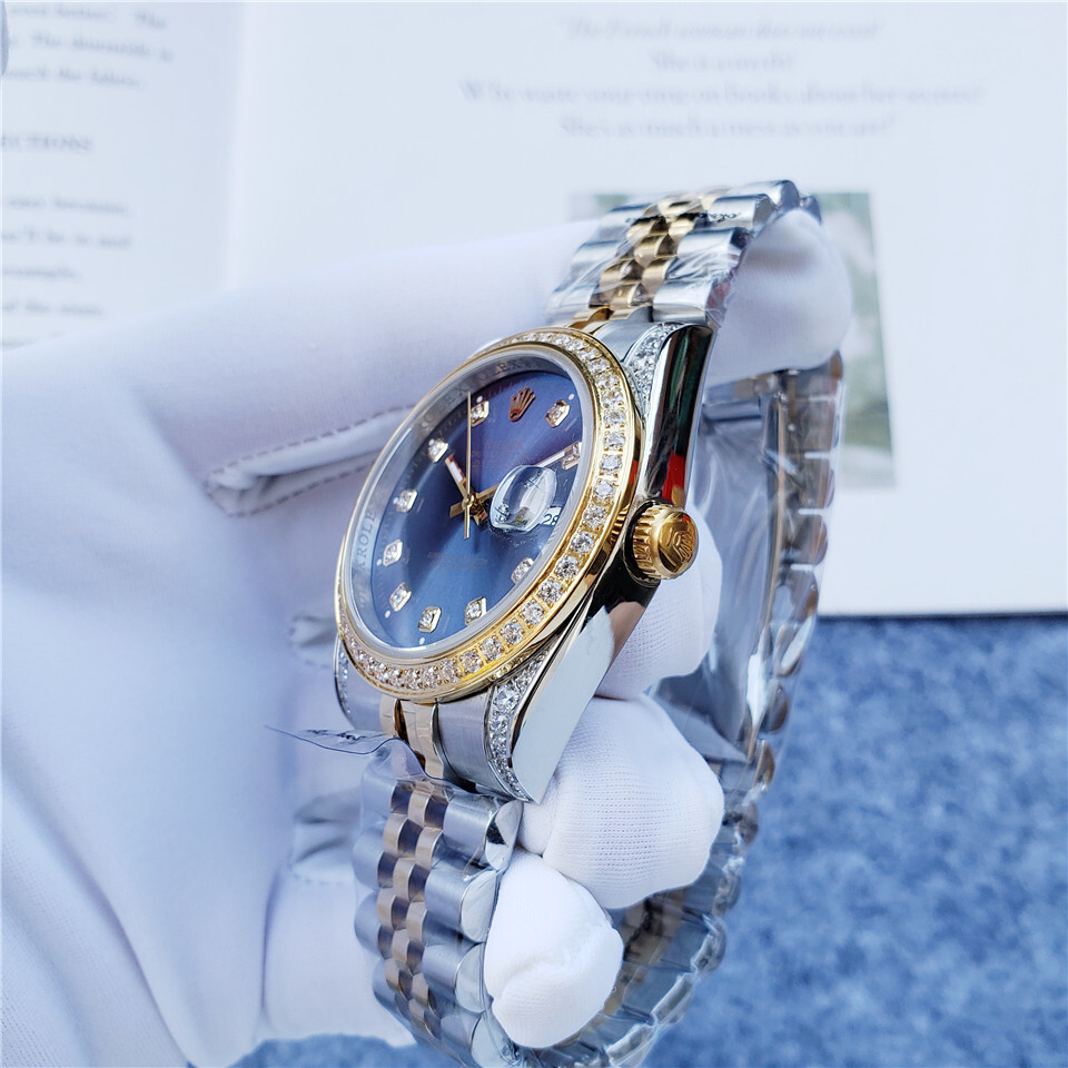 Women's Automatic Mechanical Watch 904L Stainless Steel36mm-RLX196