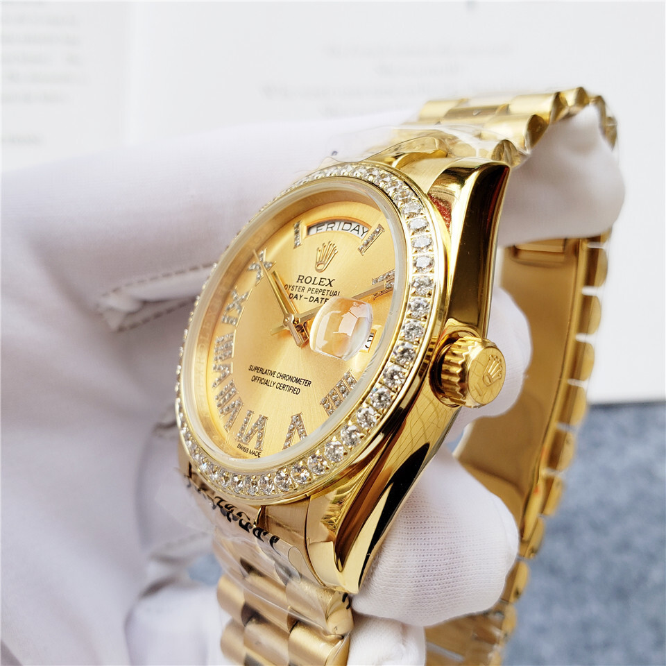 Women's Automatic Mechanical Watch 904L Stainless Steel36mm-RLX175