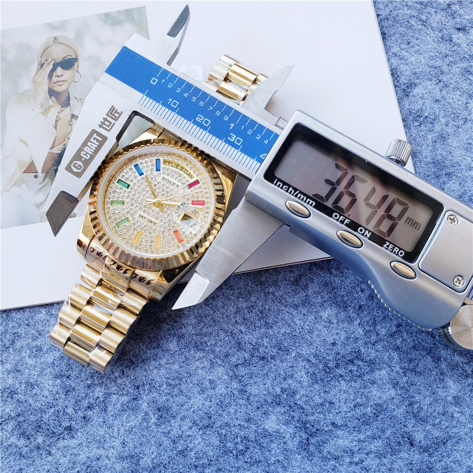 Women's Automatic Mechanical Watch 904L Stainless Steel36mm-RLX222